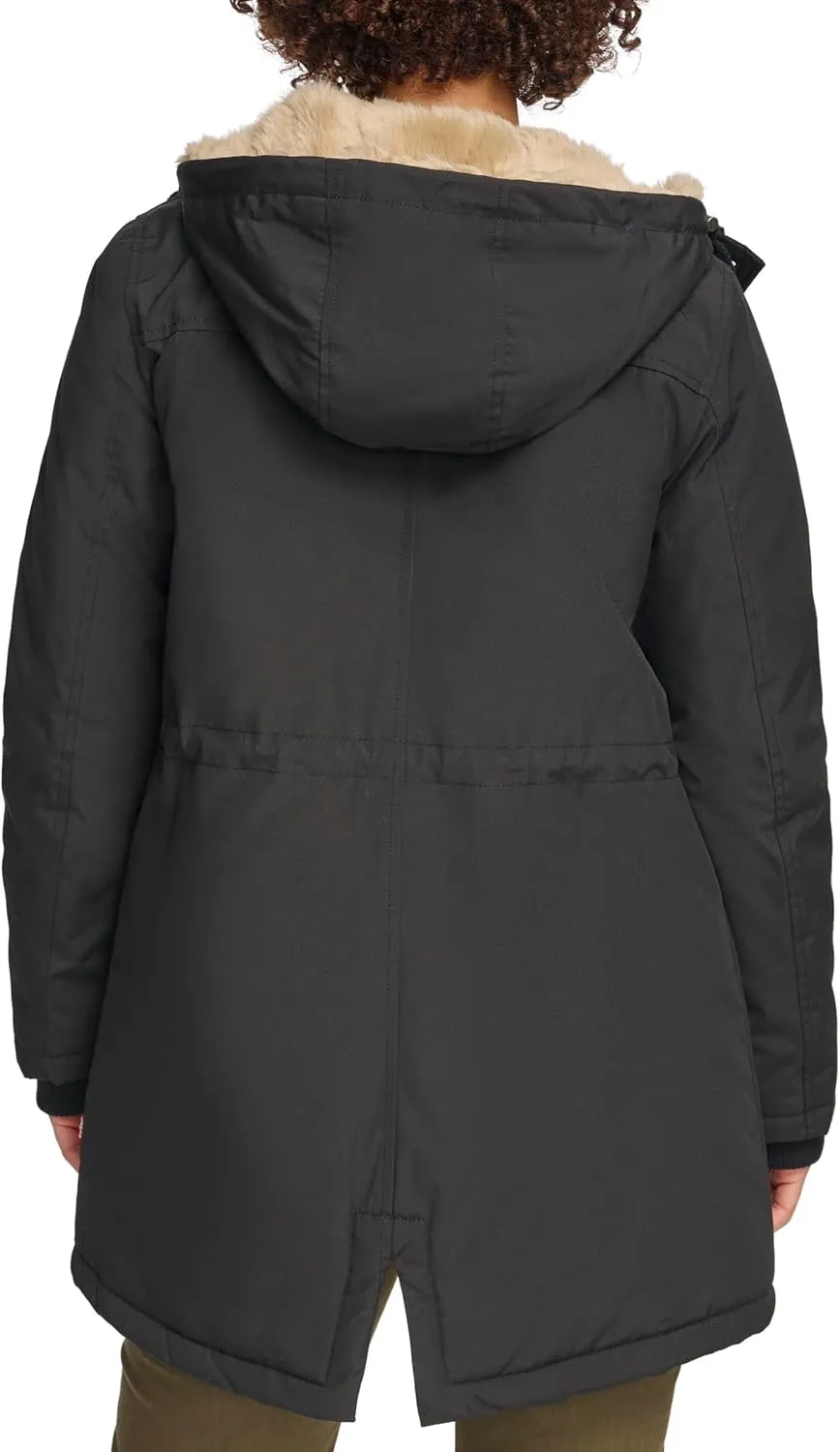 Levi's Women's Faux Fur Lined Hooded Parka Jacket