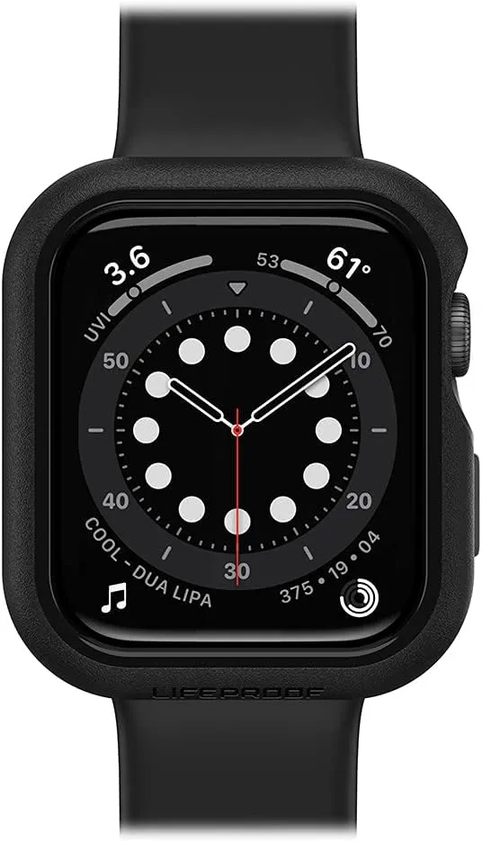 LifeProof Eco Friendly Watch Case for Apple Watch Series 4/5/6/SE 44mm - Pavement (Black)