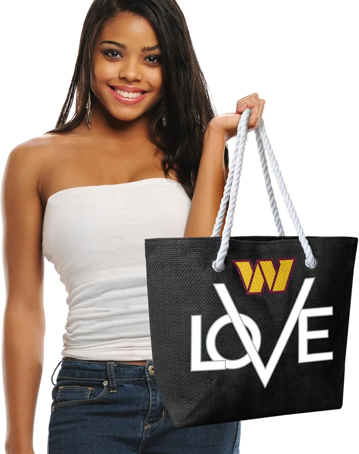 Littlearth NFL womens Nfl Love Tote