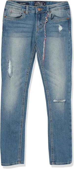 Lucky Brand Girls' Skinny Fit 5-pocket Stretch Denim Jeans
