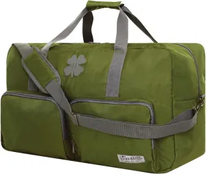 Lucky Travel Duffel Bags 85L, Gym Bag, Travel Bag & Large Duffle Bag for Men, Foldable Overnight Weekender Bags for Women & Men with Adjustable Shoulder Strap, Loden Green