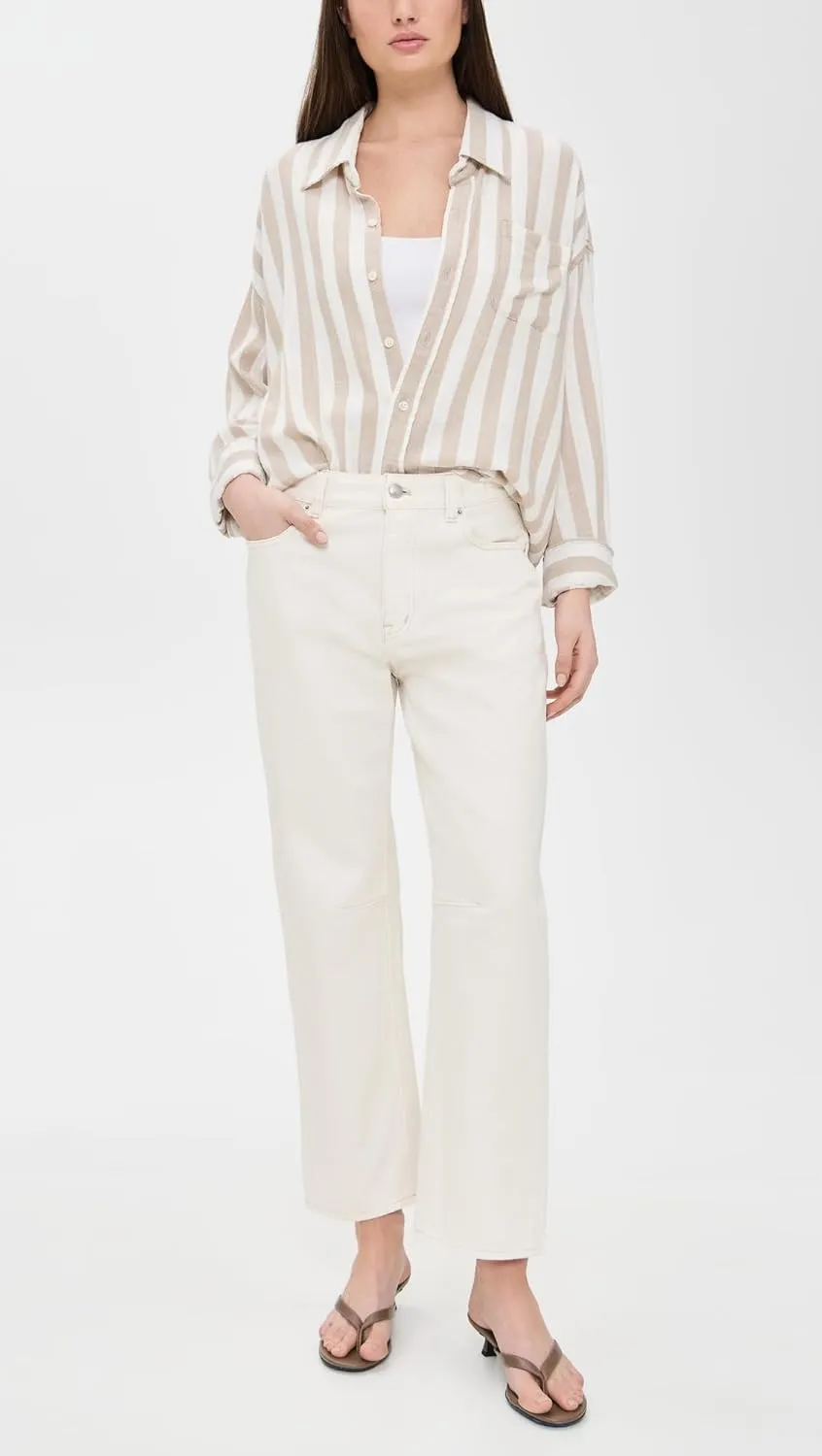 Madewell Women's The Darted Barrel-Leg Jean