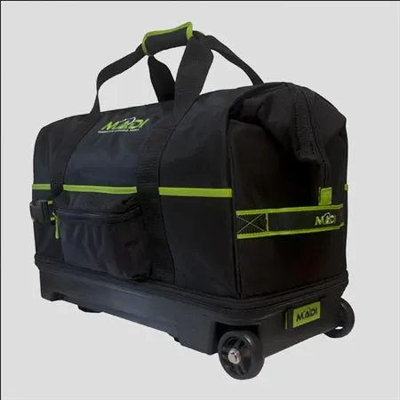 MADI Lineman Dual Compartment Tool & Gear Bag w/ Wheels