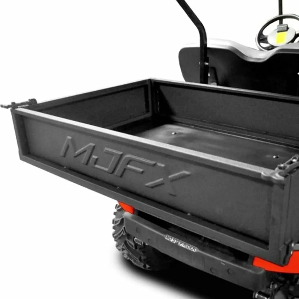 MADJAX Golf Cart Cargo Box | MJFX Heavy Duty Black Steel | Compatible with EZGO, Club Car, and Yamaha Models