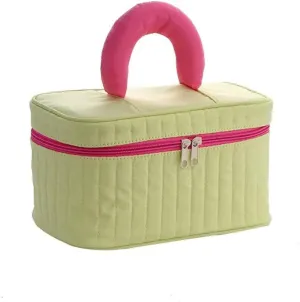 Makeup Bag Split Mesh Bag Storage Bag Hand in Hand Multifunctional Travel Storage Wash Bag(D)
