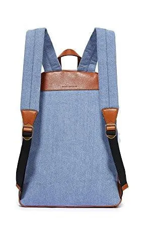 Marc Jacobs Denim Patchwork Biker Backpack Denim Multi One Size