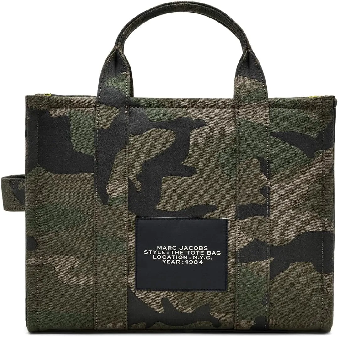 Marc Jacobs The Camo Jacquard Medium Tote Bag