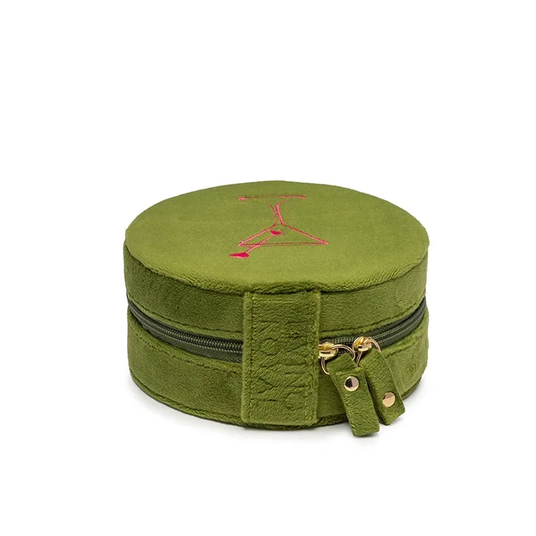 Martini Jewlery Zip Case
