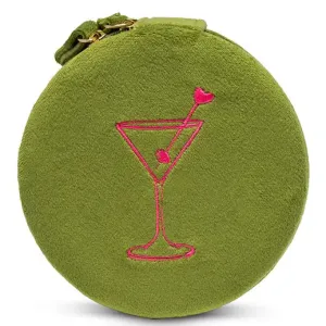 Martini Jewlery Zip Case