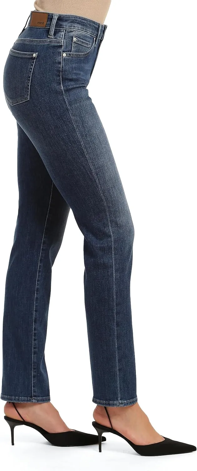 Mavi Women's Emma Mid Rise Slim Leg Boyfriend Jeans
