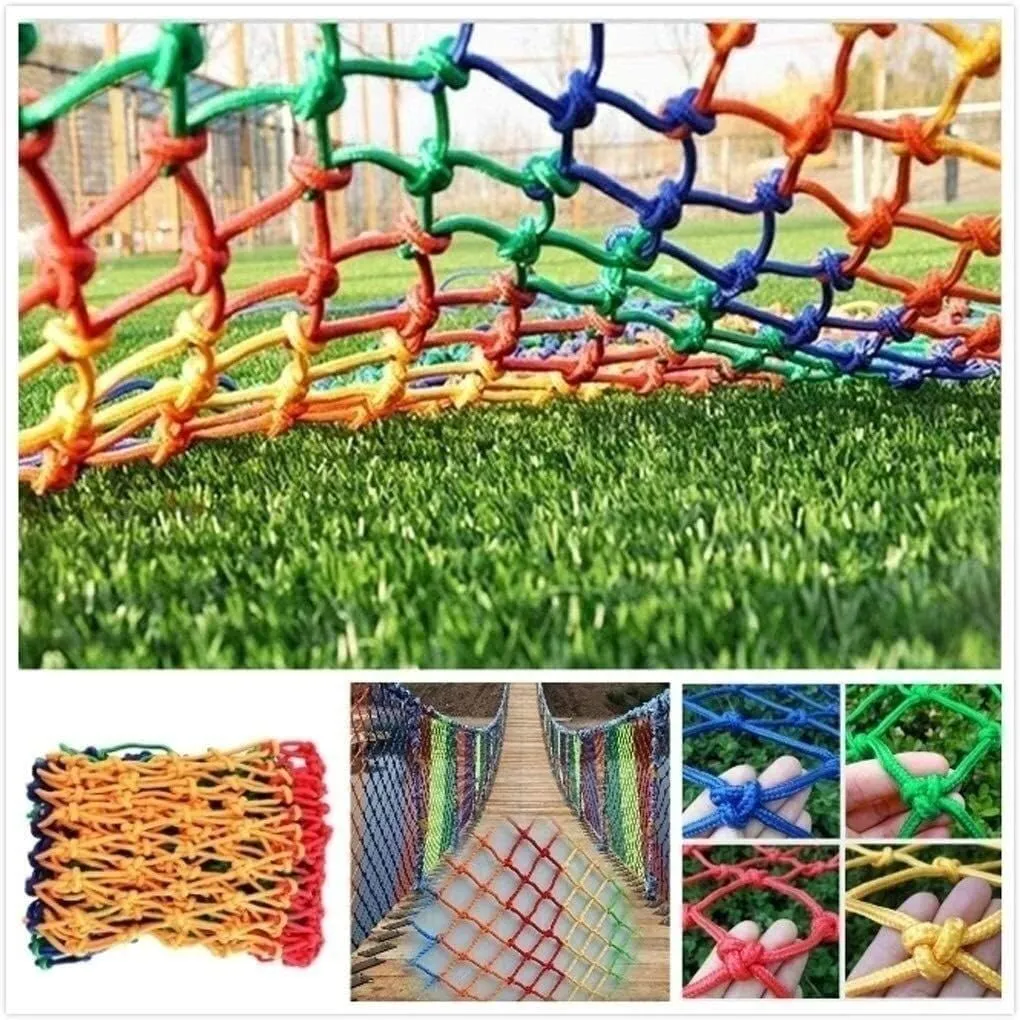 MBTY Climbing Cargo Net, Child Safety Net Playground Rope Net Trellis Swing Playset Safety Outdoor Large Truck Trailer Rope Ladder Net (Size : 13m(39ft))
