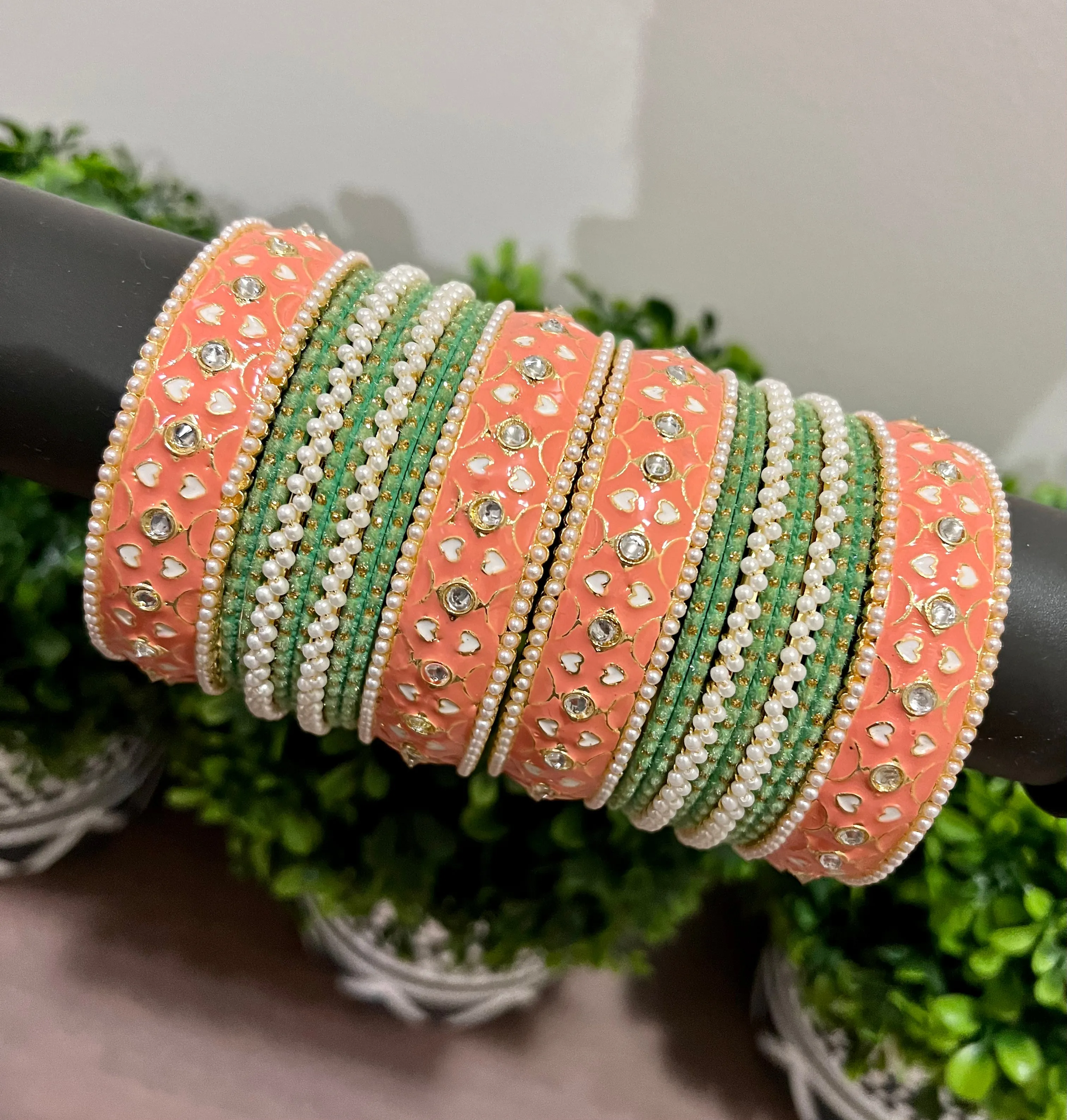 Meenakari Bangles Set