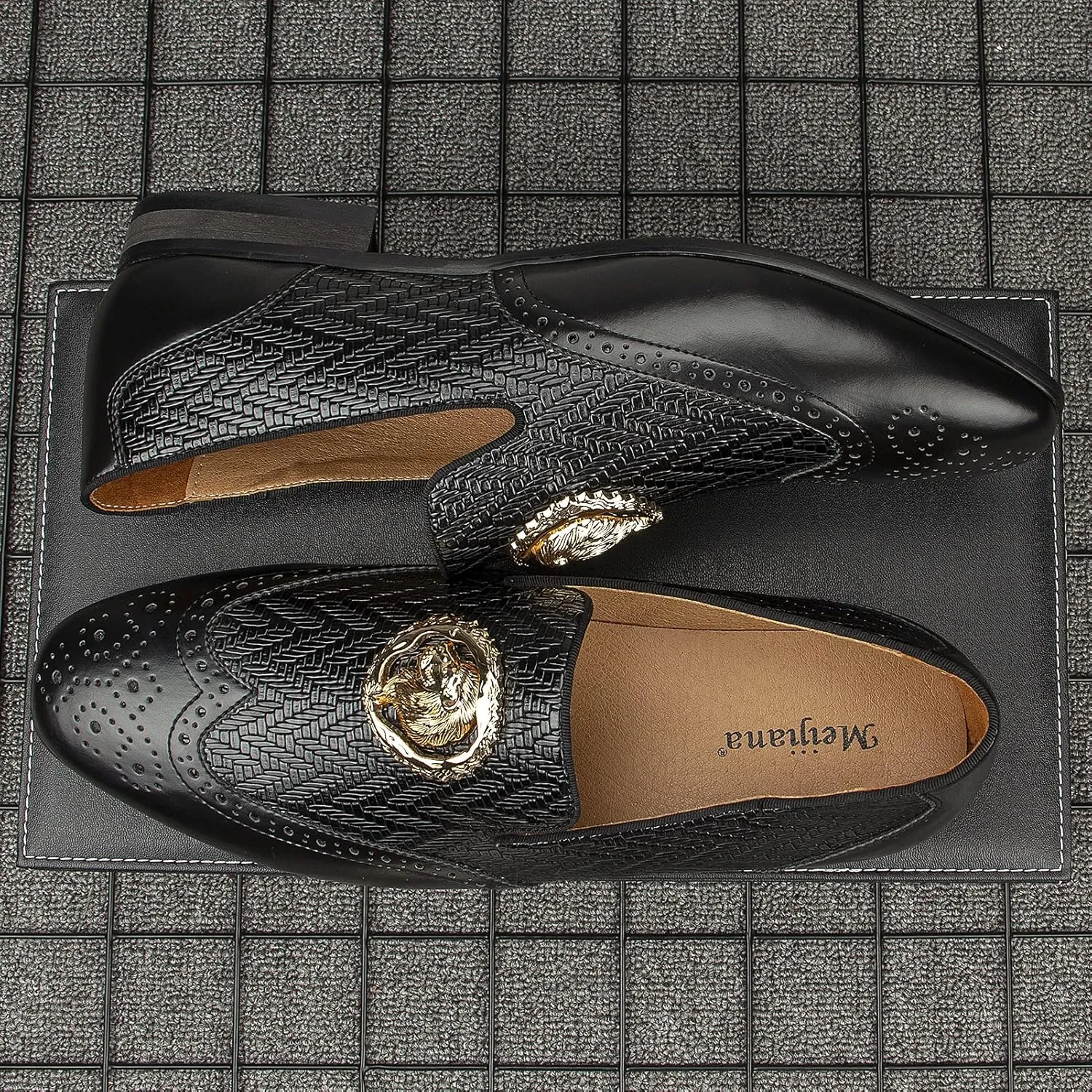 Meijiana Men's Classic Loafers - Wedding & Party Shoes