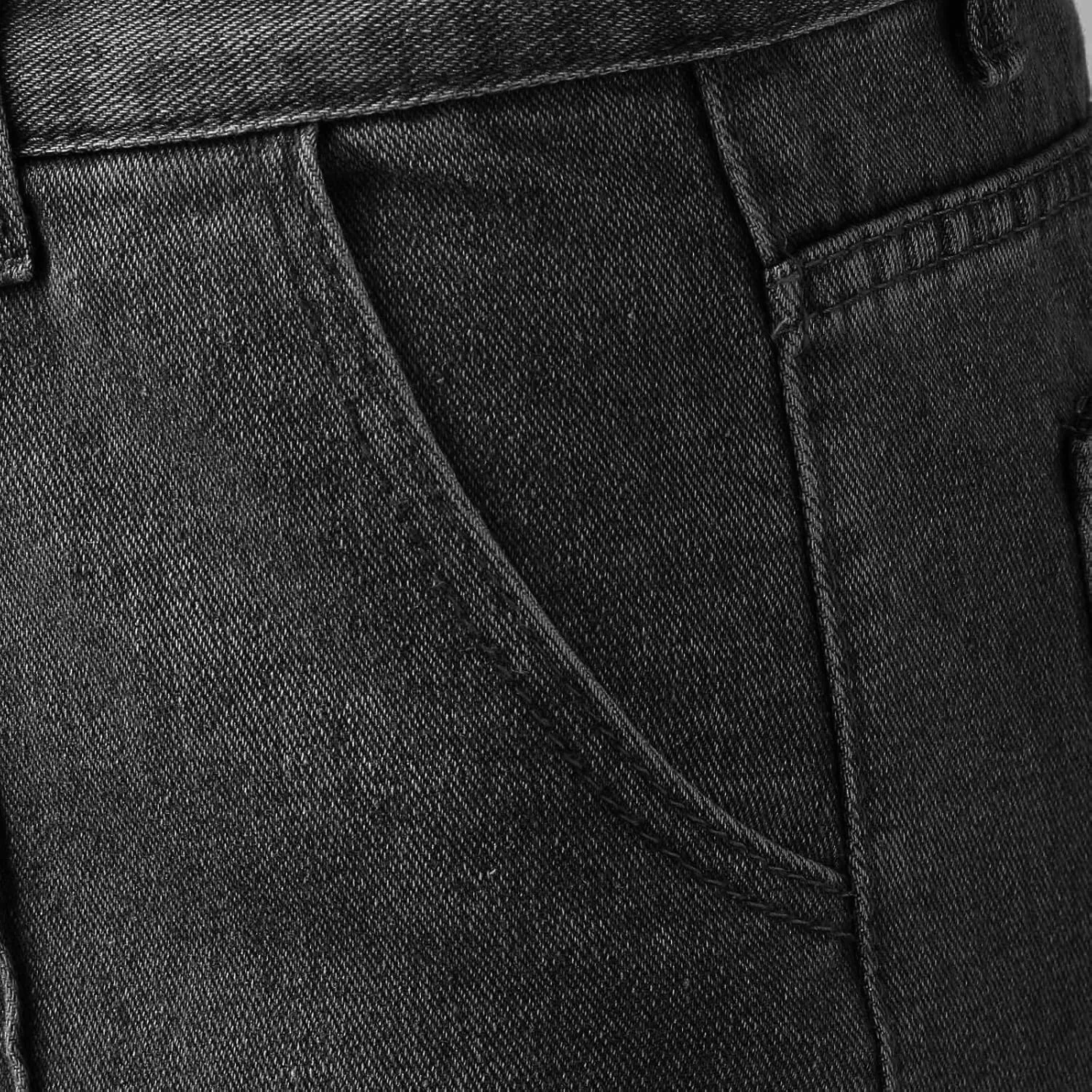 Men's Baggy Wide Leg Jeans Hip Hop Skater High Street Denim Pants Casual Trendy Loose Fit Long Streetwear Trousers