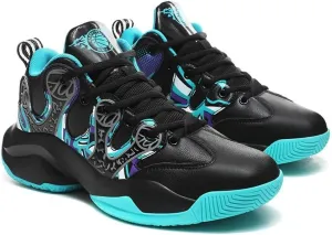 Men's Basketball Shoes High Cut Wear-Resistant Rebound Shock-Absorbing Anti Slip Sports Training Casual Shoes