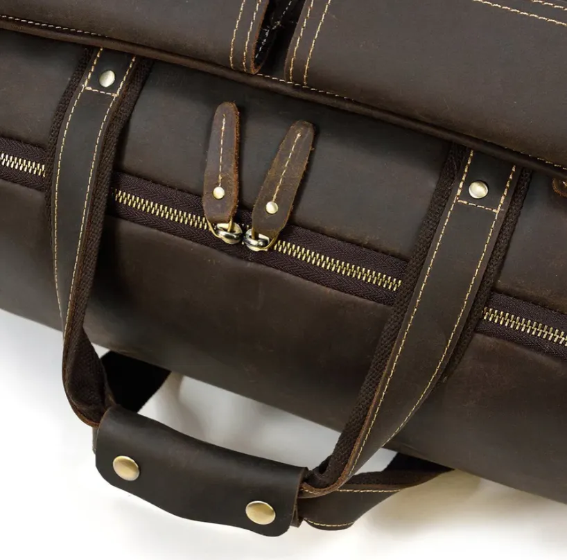 Men's Leather Duffle Bag | Namib Desert