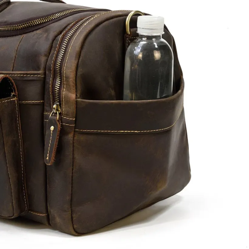 Men's Leather Duffle Bag | Namib Desert