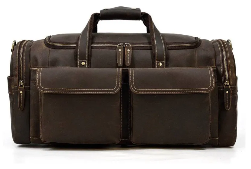 Men's Leather Duffle Bag | Namib Desert
