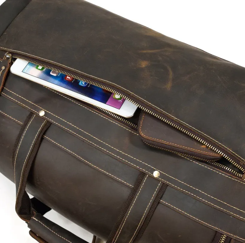 Men's Leather Duffle Bag | Namib Desert