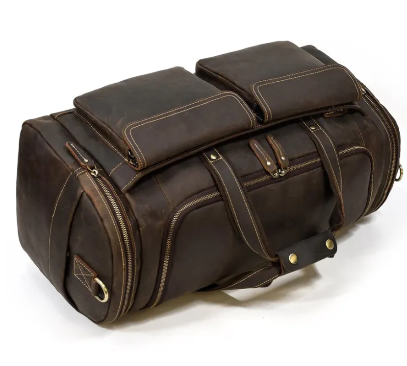 Men's Leather Duffle Bag | Namib Desert