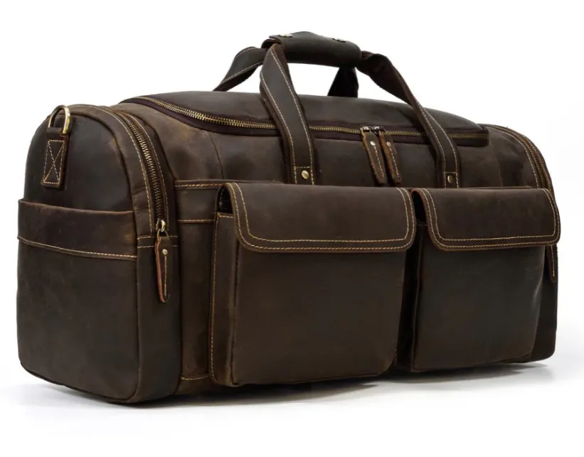Men's Leather Duffle Bag | Namib Desert