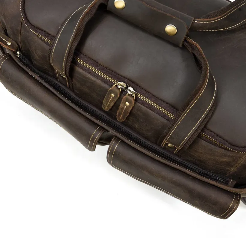 Men's Leather Duffle Bag | Namib Desert