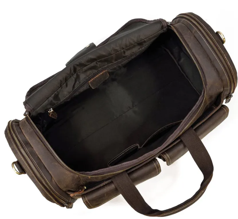 Men's Leather Duffle Bag | Namib Desert