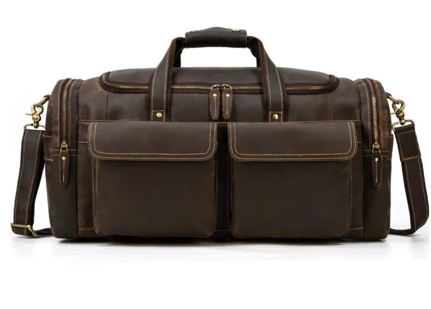 Men's Leather Duffle Bag | Namib Desert