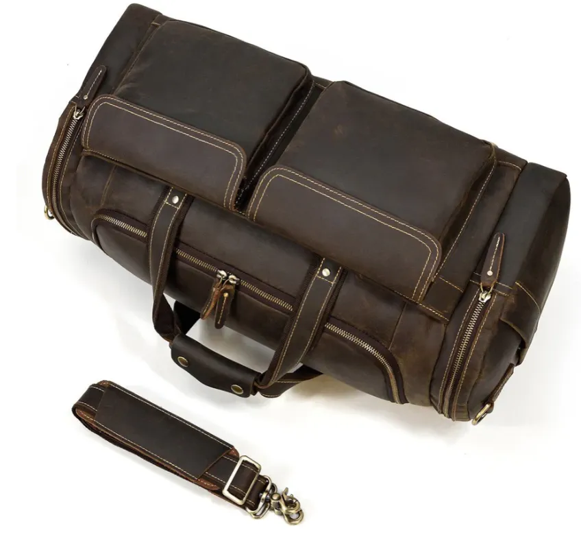 Men's Leather Duffle Bag | Namib Desert