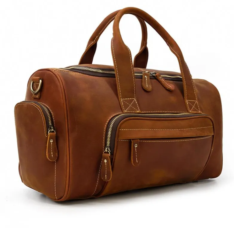 Mens Leather Holdall | Cinque Terre