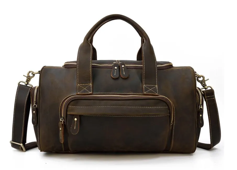 Mens Leather Holdall | Cinque Terre