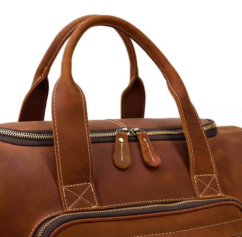 Mens Leather Holdall | Cinque Terre
