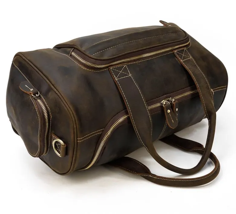 Mens Leather Holdall | Cinque Terre