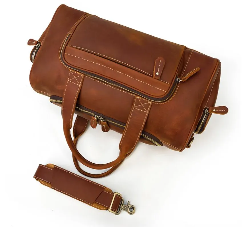 Mens Leather Holdall | Cinque Terre