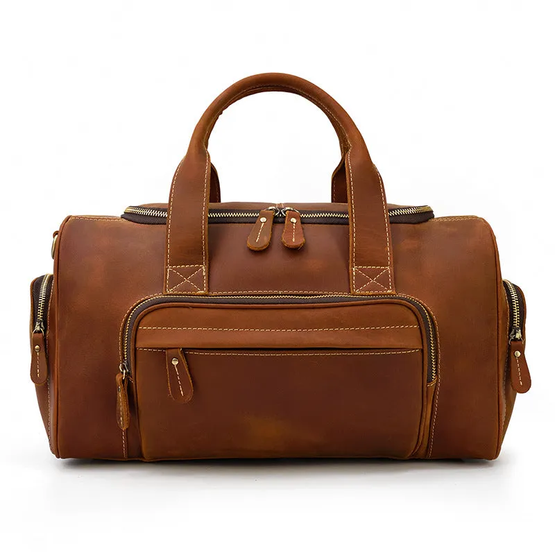 Mens Leather Holdall | Cinque Terre