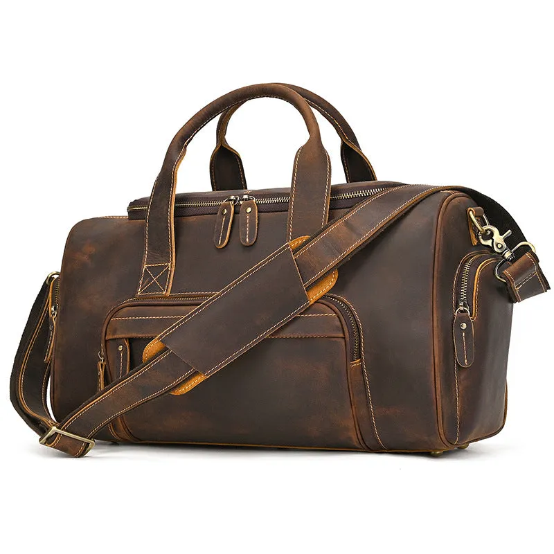Mens Leather Holdall | Cinque Terre