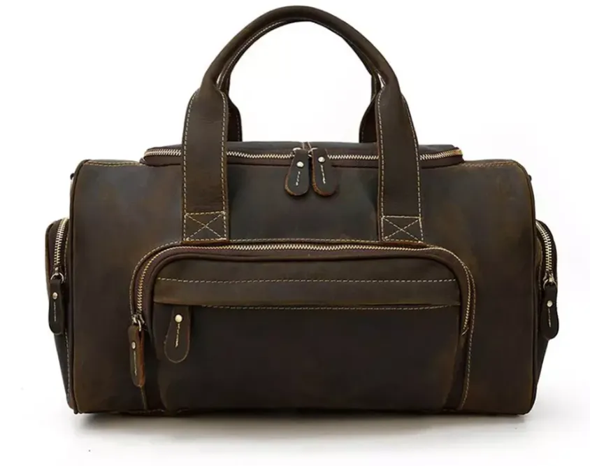 Mens Leather Holdall | Cinque Terre