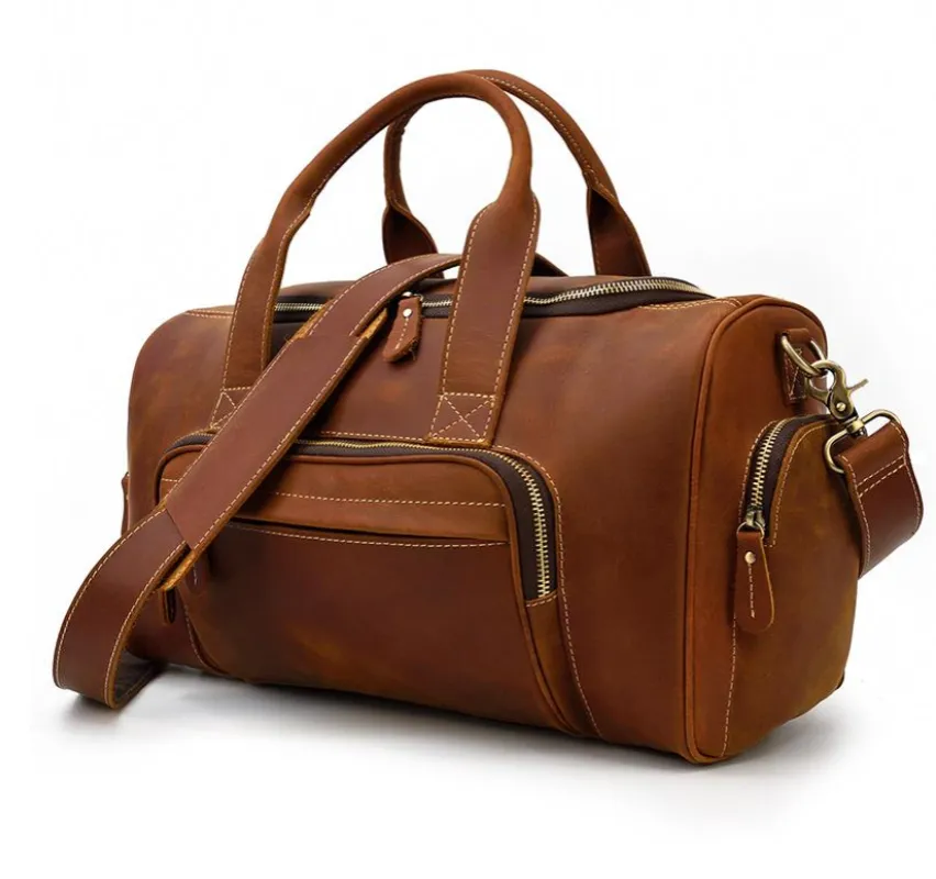 Mens Leather Holdall | Cinque Terre
