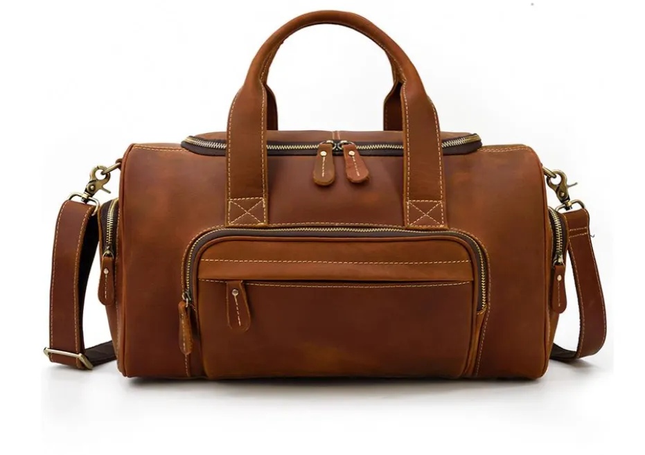 Mens Leather Holdall | Cinque Terre