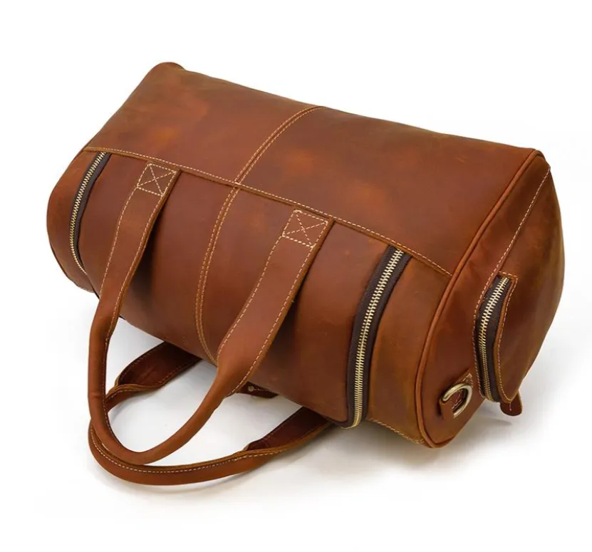 Mens Leather Holdall | Cinque Terre