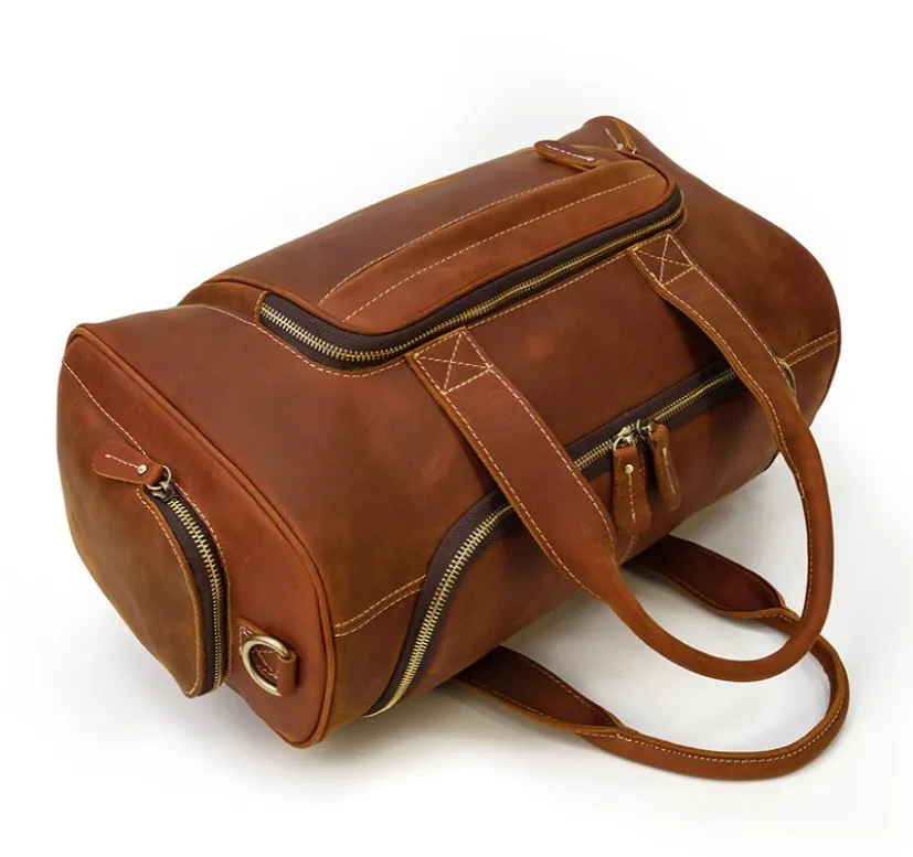 Mens Leather Holdall | Cinque Terre