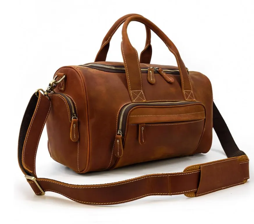 Mens Leather Holdall | Cinque Terre