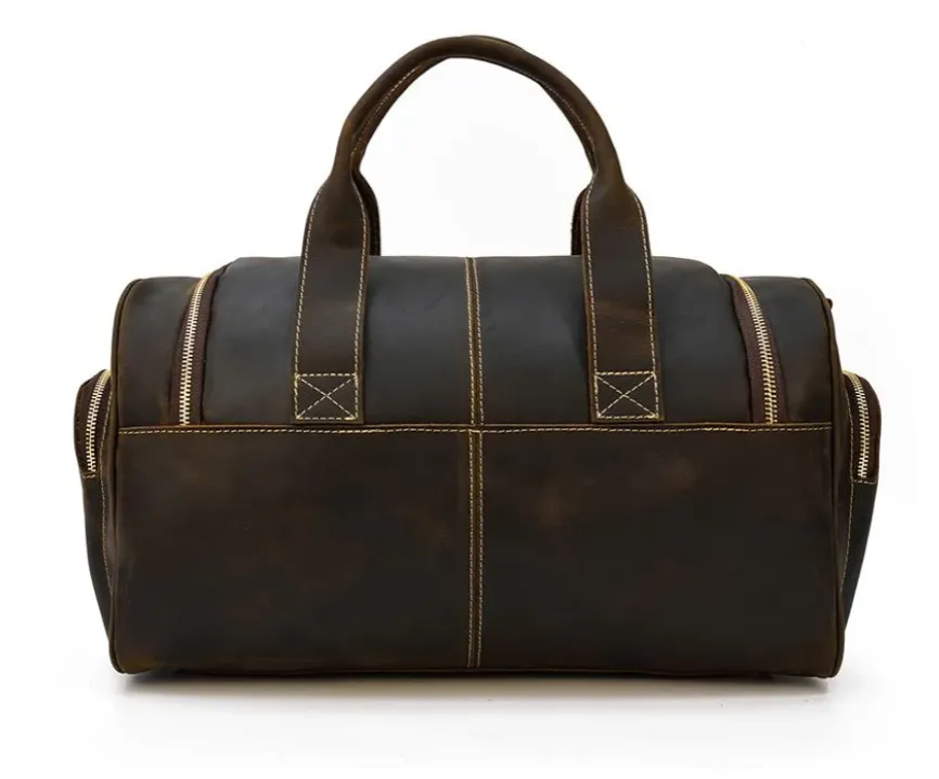 Mens Leather Holdall | Cinque Terre