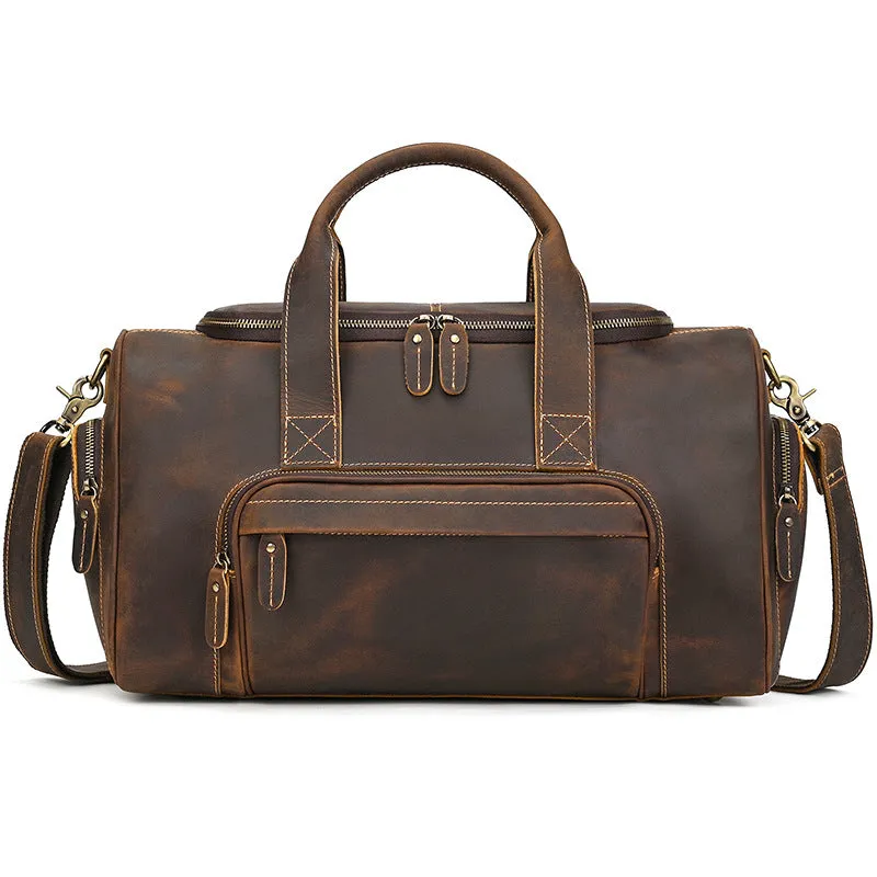 Mens Leather Holdall | Cinque Terre