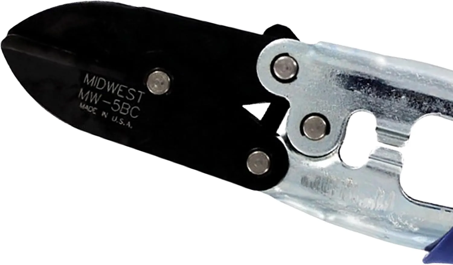MIDWEST 5-Blade Crimper - Straight and Wide Cut Pinch-thru-point Cutter, Made in the USA - MWT-5BC