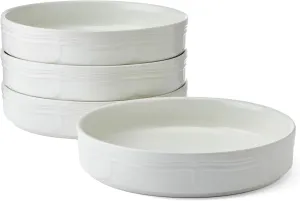 Mikasa French Countryside Pasta Dinner Bowls, Set of 4, 8.5 Inch