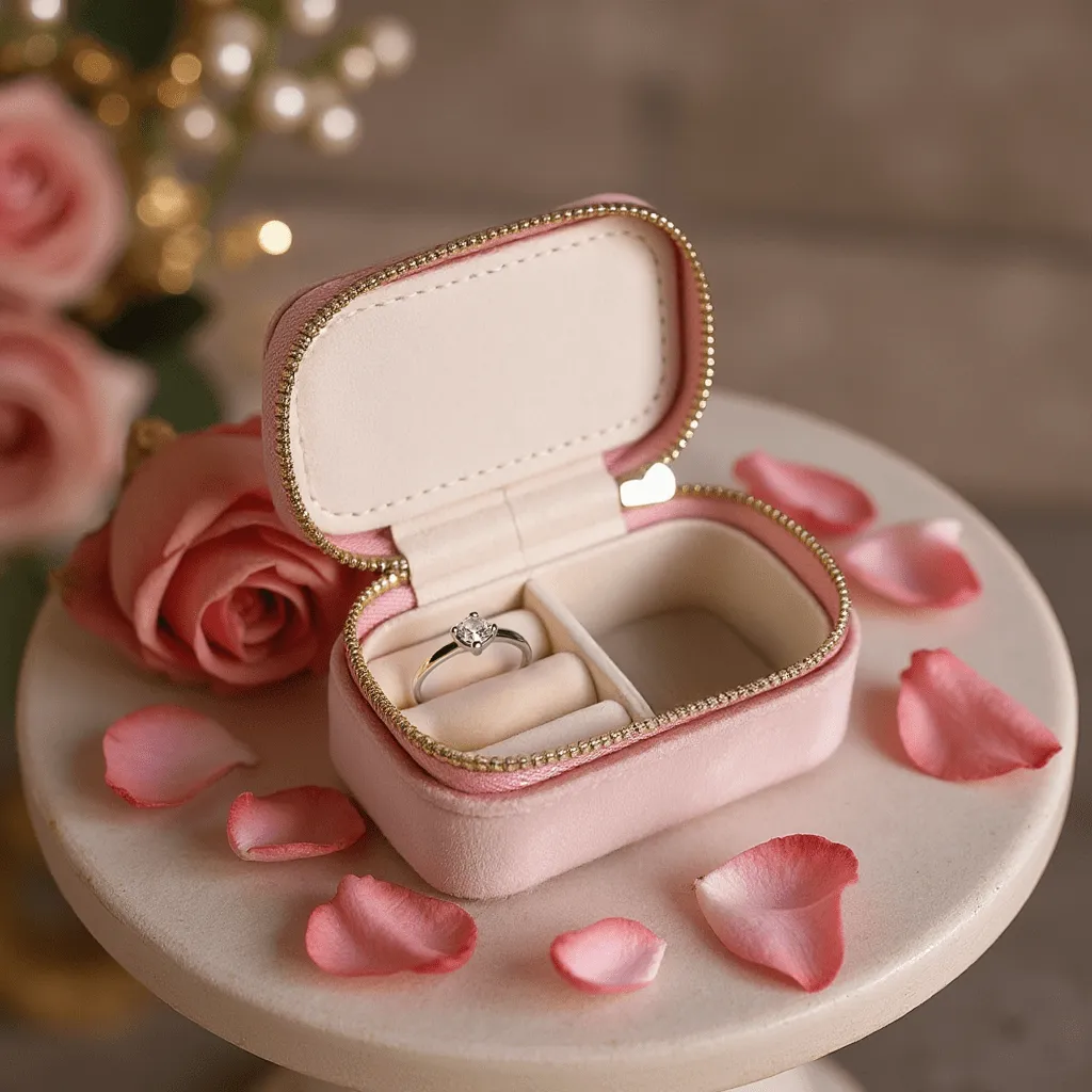 Mini Travel Jewellery Box
