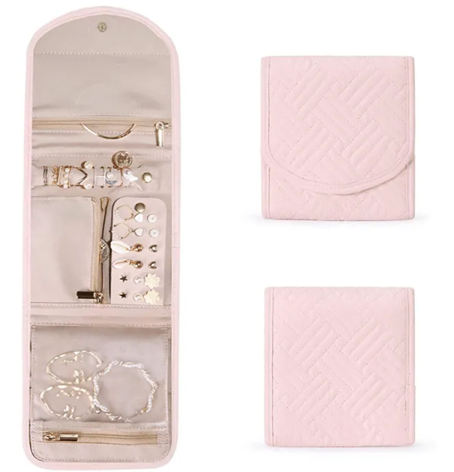 Modern Chic Jewelry Travel Bags