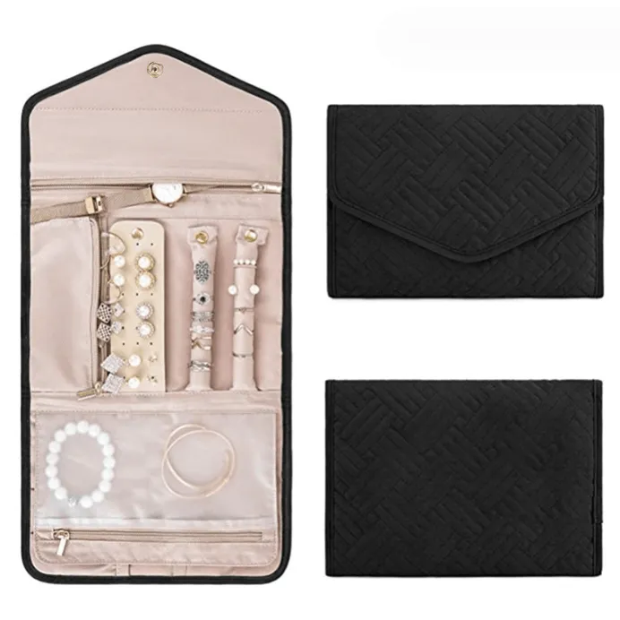 Modern Chic Jewelry Travel Bags