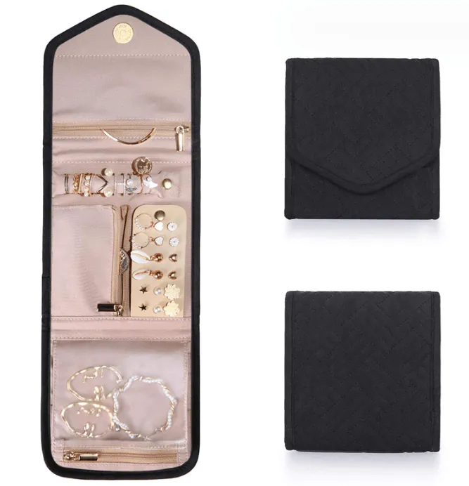 Modern Chic Jewelry Travel Bags
